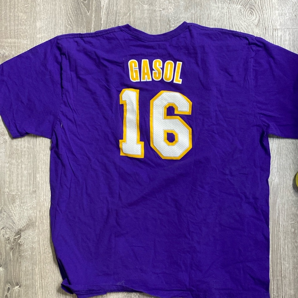 Lakers Gasol 16 tee